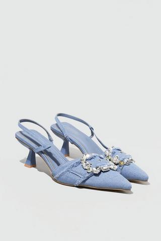 Slingback Court Stiletto Heel