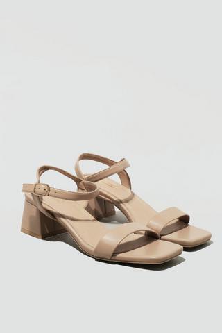 Ankle Strap Block Heel