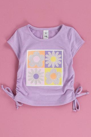 Side Ruched T-Shirt