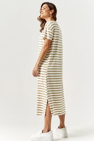 Stripe Column Dress