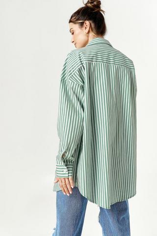 Oversized Stripe Shirt