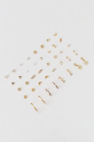 20 Pack Stud Earrings
