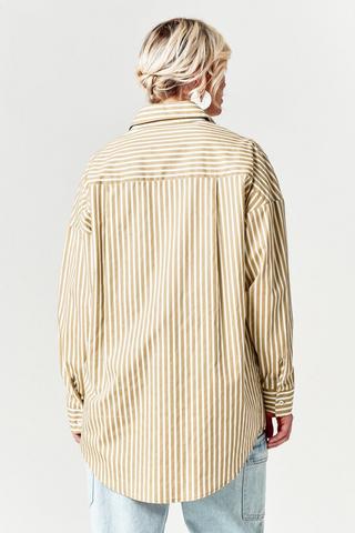 Oversized Stripe Shirt