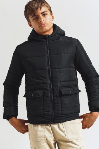 Hooded Puffer Jacket