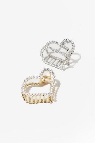 2 Pack Mini Hair Clips