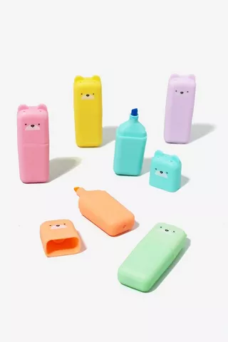 6 Pack Mini Highlighters
