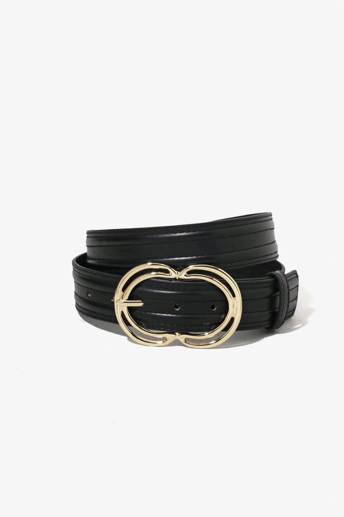 Black Colour - Bcenya Belt 10317 - Taupe main image 0