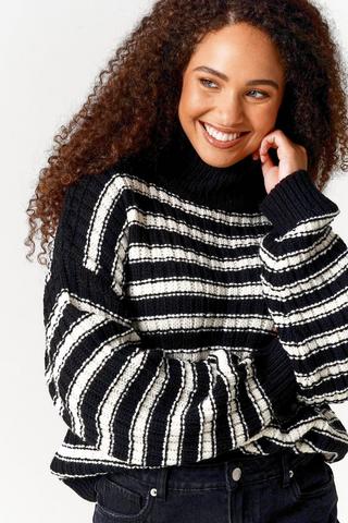 Stripe Chunky Knit