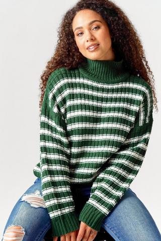 Chunky Stripe Knit