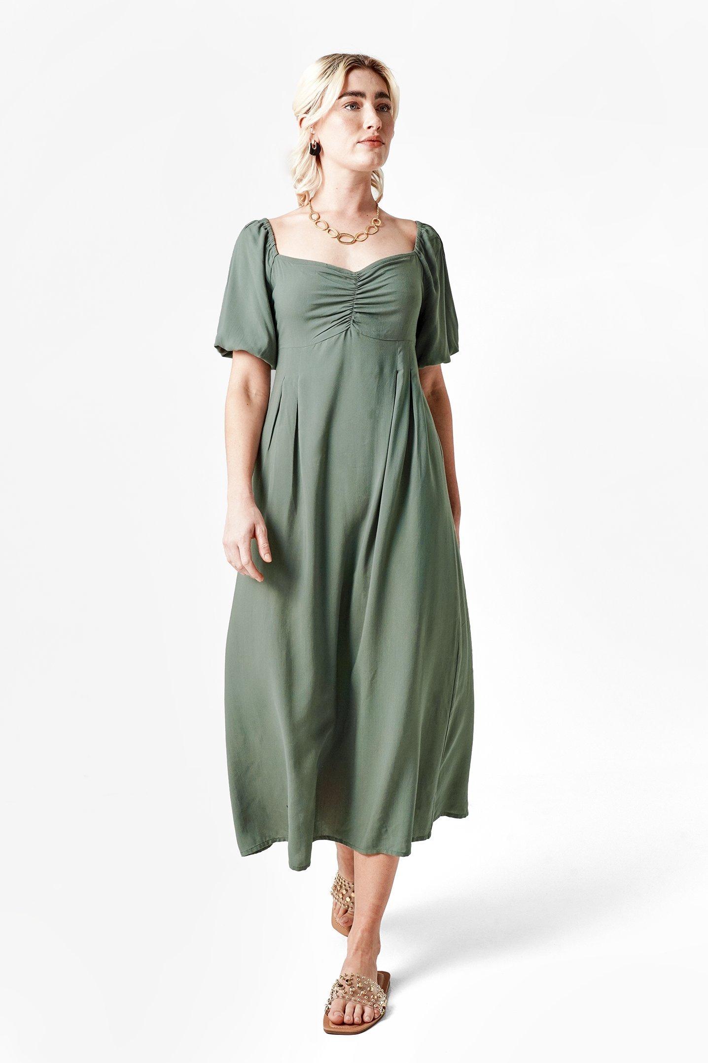 Crimson Grace Fit & Flare Dress