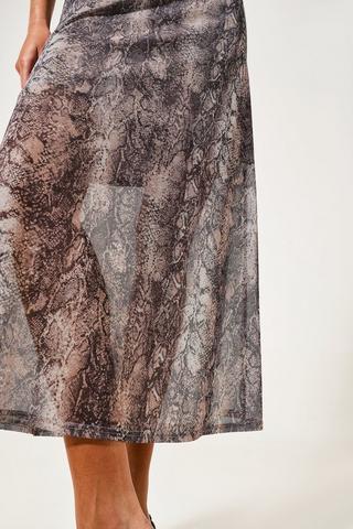 Mesh Slip Dress