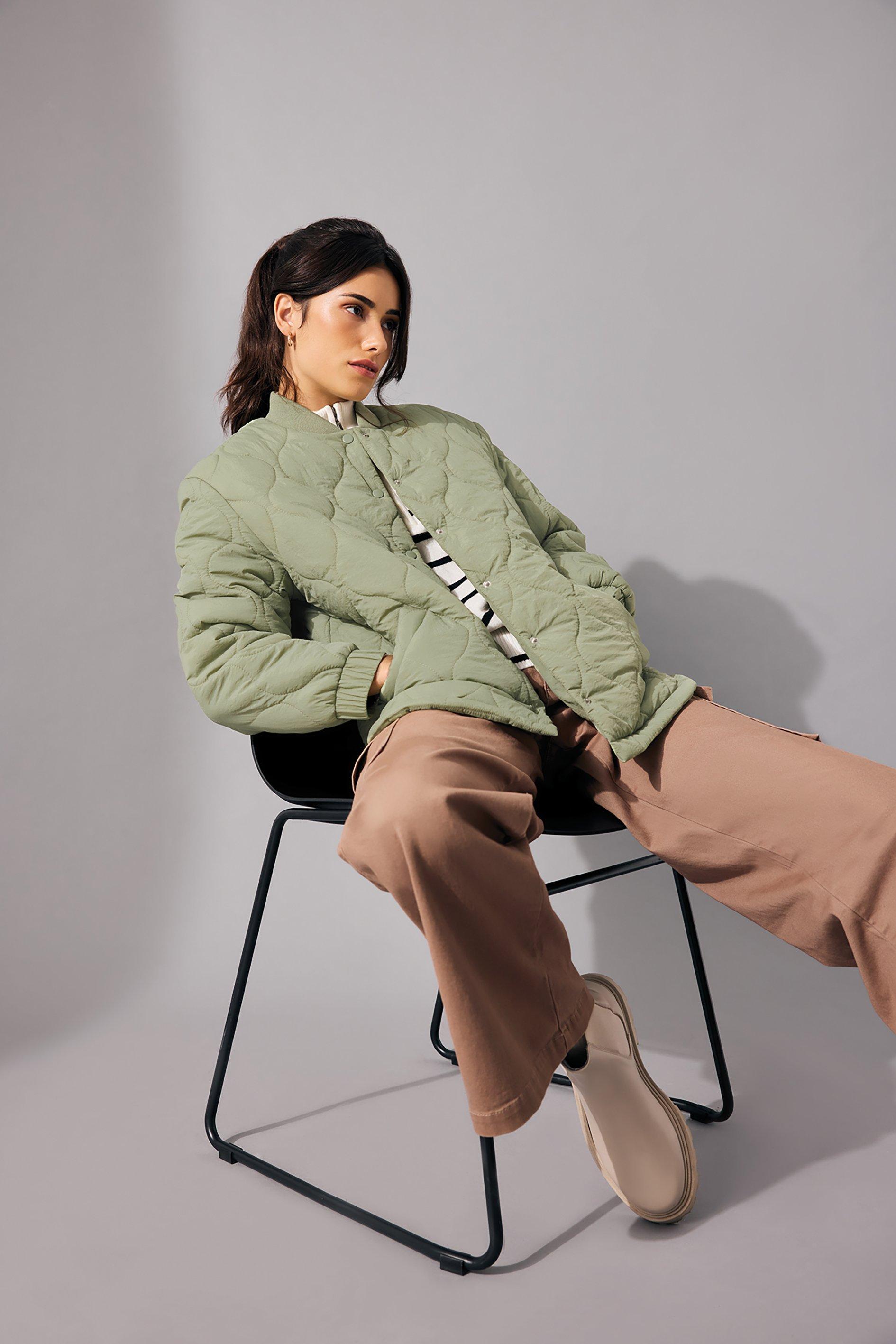 Aurora Quilted Bomber