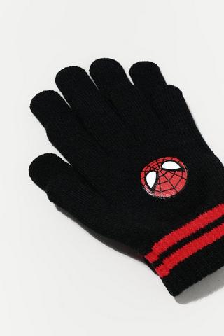 Spiderman Beanie And Gloves Set
