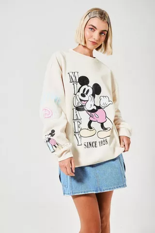 Mickey Mouse Oversized Active Top
