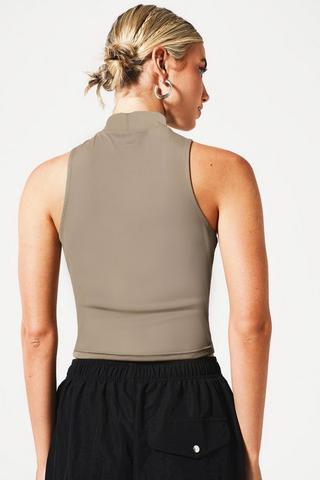 Skin Tight Turtle Neck Top