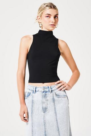 Skin Tight Turtle Neck Top