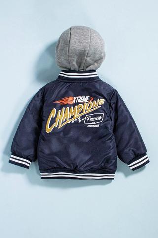 Hooded Bomber Jacket