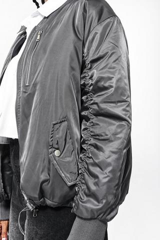 Oversized Bomber Jacket