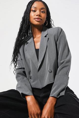 Cropped Blazer