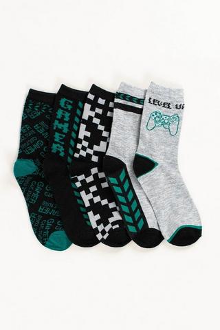 5 Pack Socks