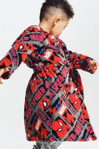 Spiderman Hooded Gown