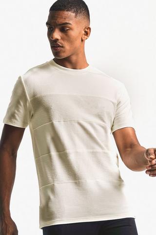 Textured T-shirt