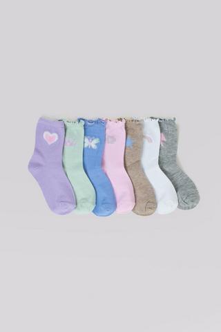 7 Pack Socks