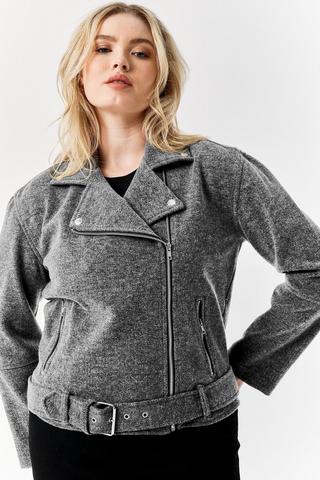 Melton Biker Jacket