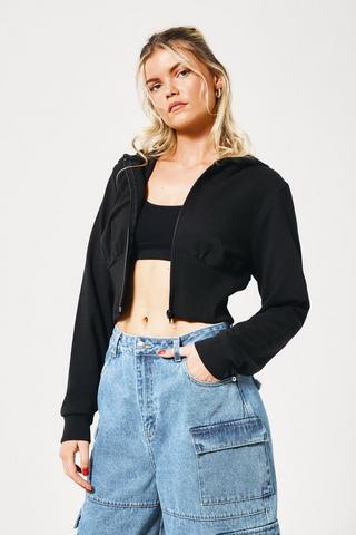 Zip Through Active Hoodie