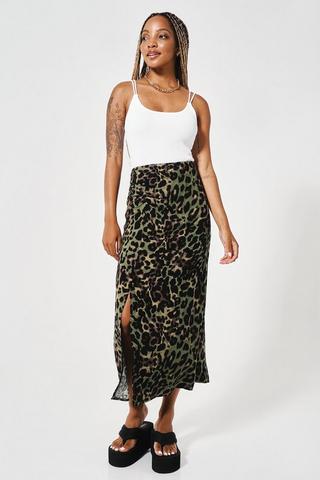 Leopard print outlet skirt south africa