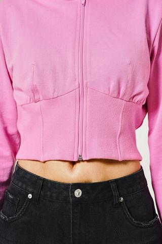 Zip Through Active Hoodie