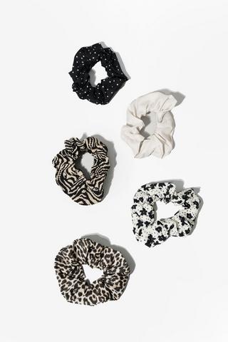 5 Pack Scrunchies