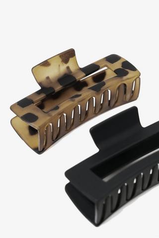 2 Pack Hair Claw