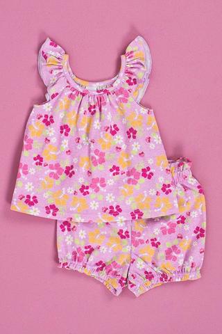 Sleeveless Top And Bloomers Set