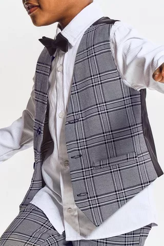 Waistcoat Shirt And Tie