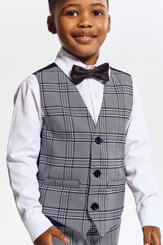 Waistcoat Shirt And Tie