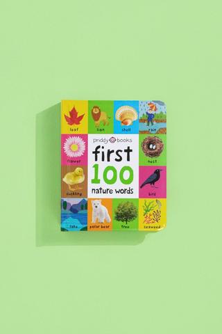 First 100 Nature Words Book