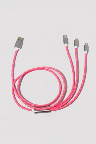 3 In 1 Multi Charging Cable