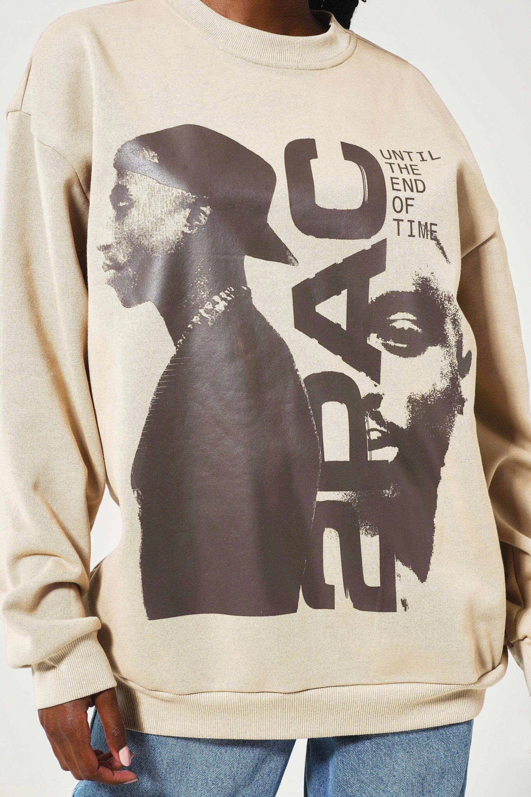 Tupac Oversized Active Top