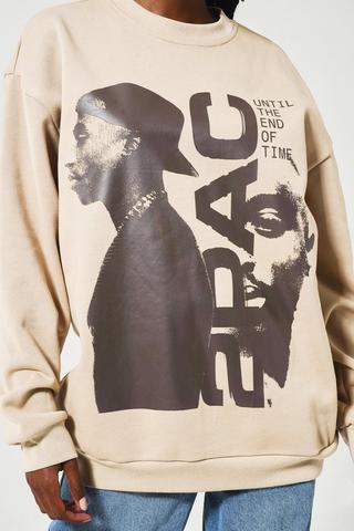 Tupac Oversized Active Top