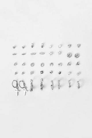 20 Pack Stud Earrings