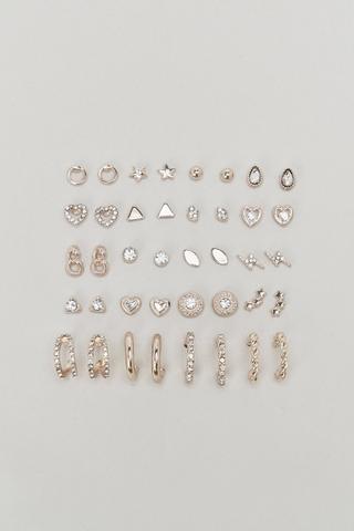 20 Pack Stud Earrings