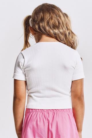 Seamless White T-Shirt