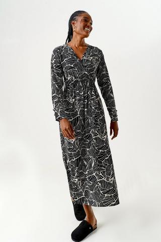 Fit And Flare Wrap Dress