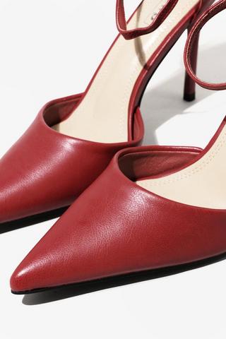 Ankle Strap Court Heel