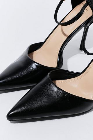 Ankle Strap Court Heel
