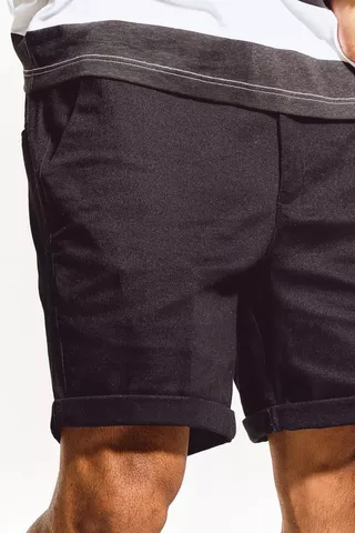 Skinny Chino Shorts