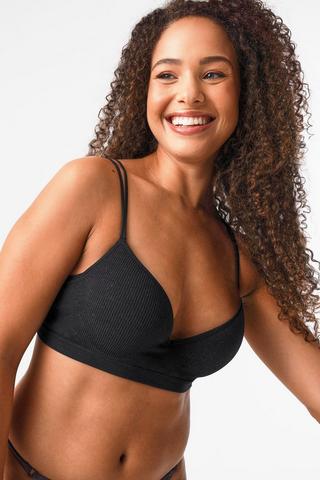 Seamless Moulded Crop Bra