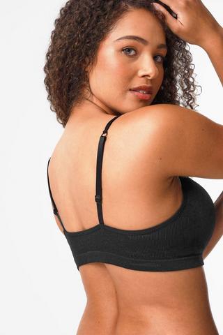 Seamless Moulded Crop Bra