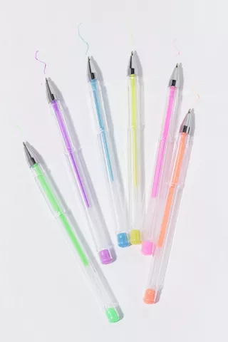 6 Pack Gel Pens